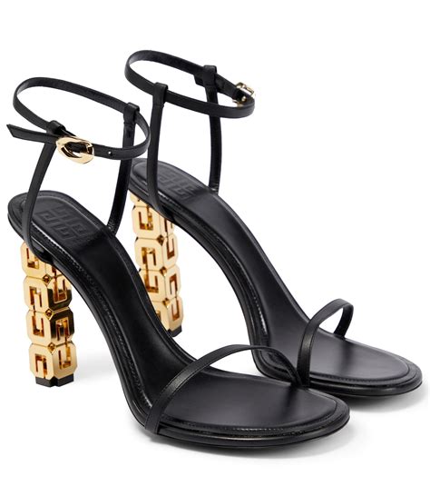 G Cube sandals in leather in 